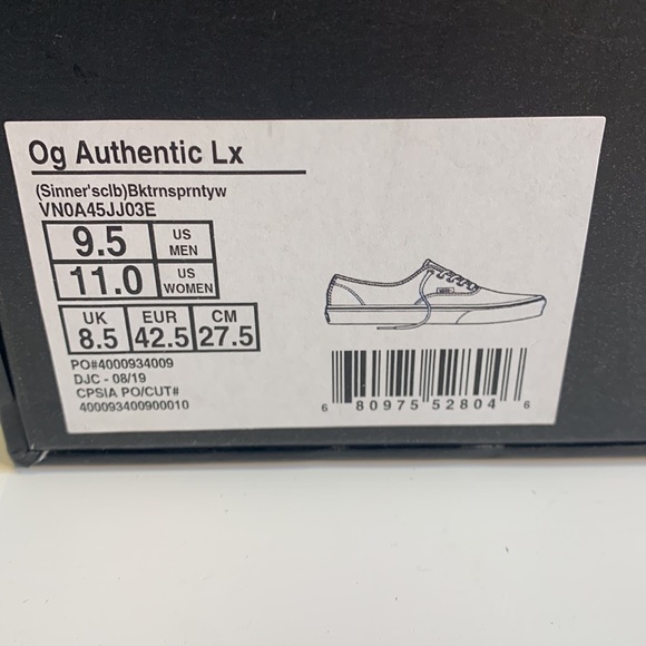 Vans Feature x Vault OG Authentic LX 'Sinners Club - Part 2' - Picture 12 of 16